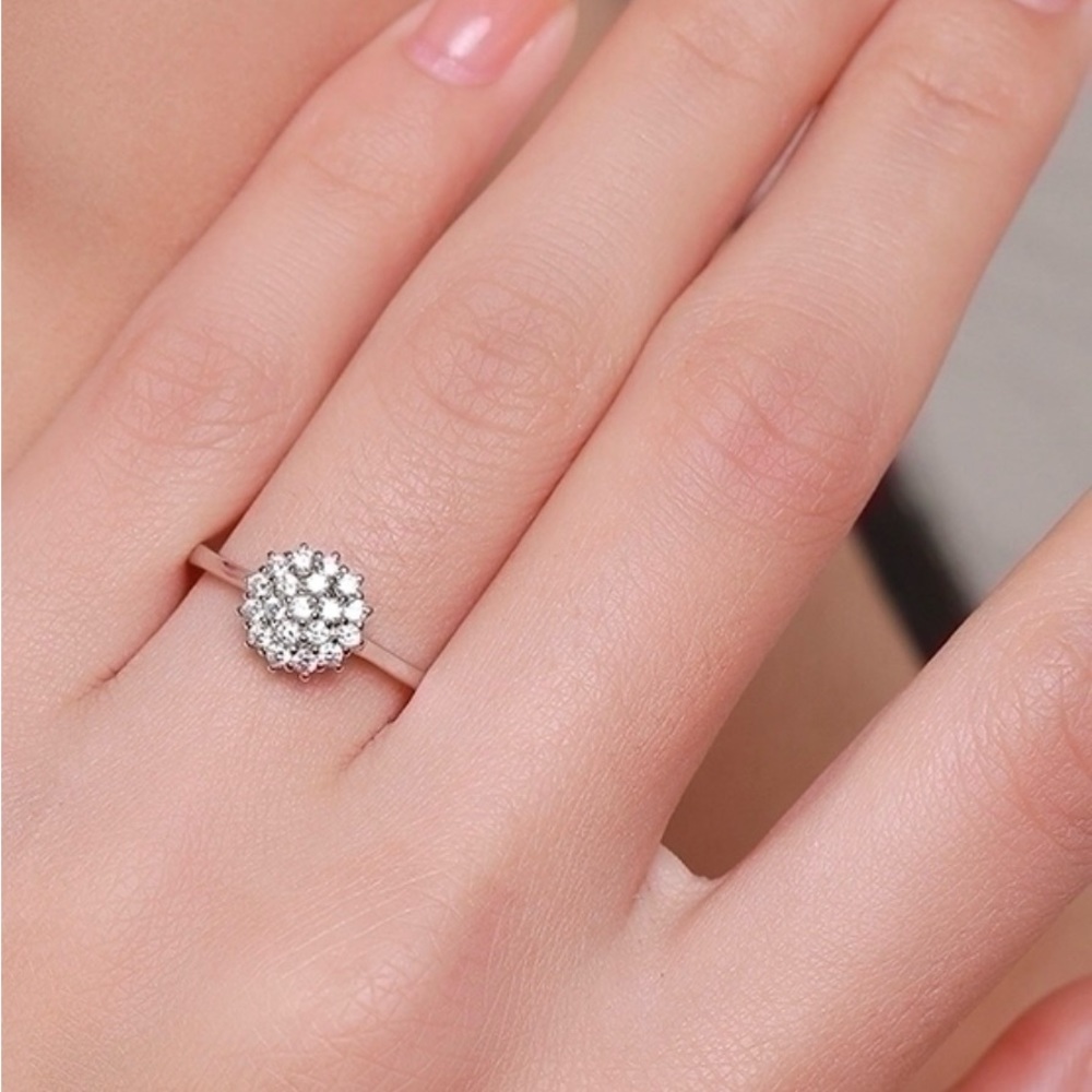 Solid sterling silver ring